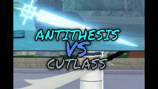 Antithesis vs Quincy Cutlass  Which is better  Roblox TypeSoul [upl. by Tekla936]