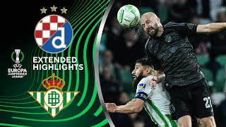 Dinamo Zagreb vs Real Betis Extended Highlights  UECL Playoff 2nd Leg  CBS Sports Golazo [upl. by Ynes736]