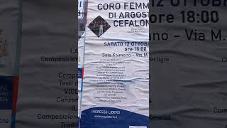 1502 quotCORO FEMMINILE DI ARGOSTOLI CEFALONIAquot ACQUI TERME 12102024 [upl. by Eelahs]