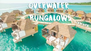 Overwater Bungalows Jamaica  Sandals South Coast Room Tour [upl. by Chappie399]