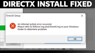 How to Fix Can’t Install DirectX in Windows 11 [upl. by Guise]