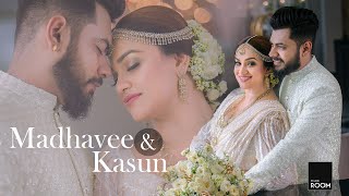 Madhavee amp Kasun Wedding Film  Dark Room [upl. by Gamber343]