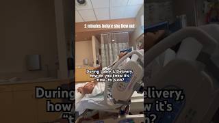 Labor amp Delivery 2 mins before she flew out🥹🫶🏻 laboranddeliveryvlog givingbirth momof3 [upl. by Orabelle]