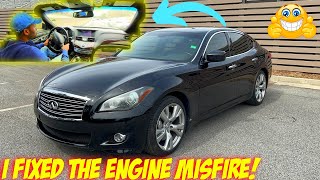 I Did A Test To See If My Infiniti M37S From Copart Misfire P0304 Engine Code Would Come Back On [upl. by Ennyrb]