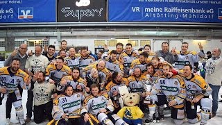 EHC Waldkraiburg vs EV Lindau Islanders  Finale Spiel 5  07042017 [upl. by Aleit]