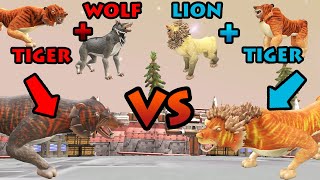 Tigolf vs Tion  Hybrid Beast Arena S3E2  SPORE [upl. by Dnomyaw232]