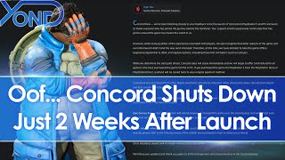 SonyPlayStation shut down Concord just 2 weeks after launch will issue mass refunds [upl. by Necyla400]