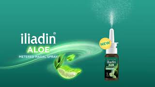 NEW iliadin® Aloe Metered Nasal Spray with Added Aloe Vera [upl. by Nicholson317]