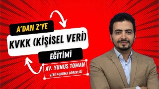 Adan Zye Ücretsiz KVKK Eğitimi 6698 Kişisel Verilerin Korunması Kanunu Temel Farkındalık Eğitimi [upl. by Hpotsirhc]