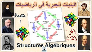 البنيات الجبرية في الرياضيات من الصهارة إلى الزمرةStructures Algébriques Du Magma au Groupe [upl. by Etteiluj]