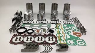 YANMAR 4TNV88 ENGINE REBUILD KIT [upl. by Tterrag196]