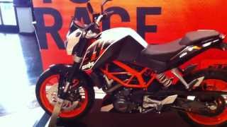 2013 KTM 390 Duke walkaround by OVERDRIVE [upl. by Tilly]