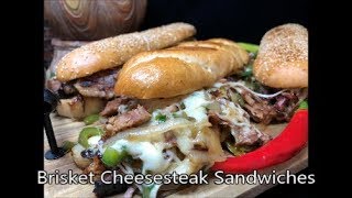 Cheesesteak Brisket on the Griddle Episode 1 [upl. by Eidur]