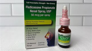 HealthA2Z 24 Hour Relief Nasal Spray  120 Sprays [upl. by Aicilif812]