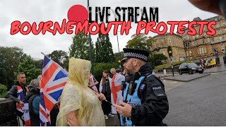 🔴 LIVE  BOURNEMOUTH PROTESTS [upl. by Murtagh]