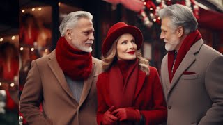 THE BEST STREET FASHION How people over 50 60 70 dress in winter in London STREET STYLE [upl. by Nwahsat]