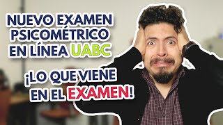 Convocatoria UABC 2020 🥰🤩 Examen Psicométrico en Línea UABC ¿Qué preguntas vienen en el examen [upl. by Picco]