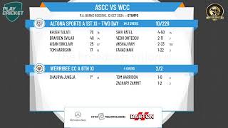 Altona Sports A 1st XI  Two Day v Werribee CC A 6th XI [upl. by Fasa]