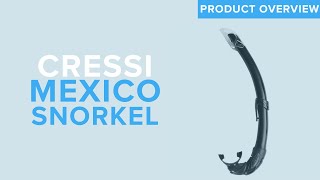 Cressi Mexico Snorkel  Product Overview [upl. by Carmencita]