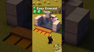 Easy Emerald Farm In Minecraft [upl. by Derte]