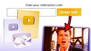 I Got Rick Rolled By The YouTube Play Button Website WHY [upl. by Andeee853]