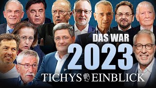 Tichys Einblick Talk  Der Jahresrückblick 2023 [upl. by Vassar969]