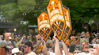 Knoxville welcomes home Championship Tennessee Vols Baseball [upl. by Danika707]