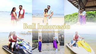 Bali Vlog Day 3  Uluwatu  Water Sports  bali balihoneymoon denpasar uluwatubali sea kuta [upl. by Anairda664]