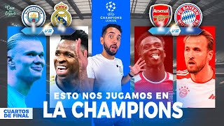 PRONÓSTICOS CHAMPIONS LEAGUE ⚽️🏆  CUARTOS DE FINAL  APUESTAS DEPORTIVAS  FUTBOL EUROPEO [upl. by Enelyk]