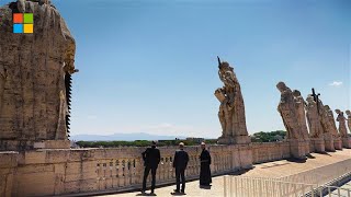 Preserving the history and culture of St Peters Basilica with AI [upl. by Etti]