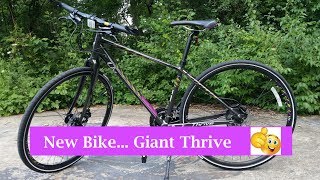 New Bike A Giant Thrive 2018 [upl. by Suoilenroc]