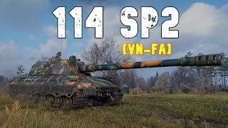 World of Tanks 114 SP2  3 Kills 112K Damage [upl. by Amorette609]