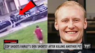 Cop Fatally Shoots Familys Dog Shortly After Running Over Another [upl. by Mark719]