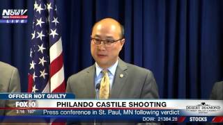 WATCH Officials Speak Out Following Philando Castile Shooting Verdict Officer Yanez NOT Guilty [upl. by Cromwell]