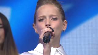 Israeli children sing Hatikvah  national anthem of Israel song the hope songs hebrew jewish music [upl. by Kenaz]