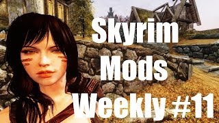 Skyrim Mods Weekly 11  Populated Cities Towns Villages Riverside Ranch Black Rose Mindy Badweyn [upl. by Mutua797]