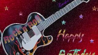 Rock Happy Birthday  Song [upl. by Humph]