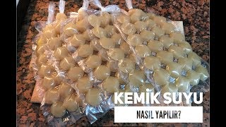 KEMİK SUYU YAPIMI  KEMİK SUYU NASIL YAPILIR  BEBEKLER İÇİN KEMİK SUYU [upl. by Enaira]