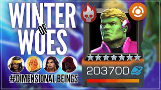 3 Dimensional Beings Vs Winter of Woe  Week 3  Hulkling [upl. by Endor736]