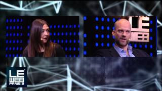 Tom Katis CEO of Voxer is Interviewed by Alexia Tsotsis at LeWeb Paris 2012 [upl. by Sidonnie]