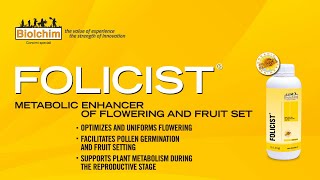 Folicist  Metabolic enhancer of flowering and fruit set [upl. by Nayra]