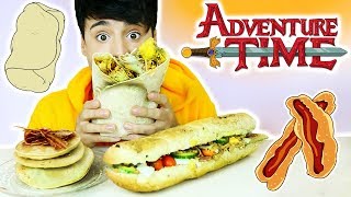 Try Not To Eat Challenge  Cartoon Network Food Steven Universe Adventure Time Teen Titans Go [upl. by Ahseik]