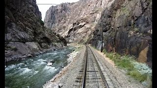 Royal Gorge Route Railroad – Driver’s Eye View [upl. by Haonam]