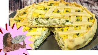 Pastiera Salata Torta Salata con Piselli [upl. by Coco]