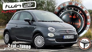 2017 Fiat 500 09 TwinAir 85 KM  2 paki i 2 cylindry Vmax 0100 kmh Prezentacja  4K [upl. by Naivat]