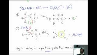 IB Chemistry HL Organic Chemistry Elimination Reactions of Halogenoalkanes E2 amp E1 mechanisms [upl. by Thorwald]