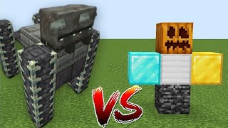 Mutant Ravager Vs All Golems Battle Minecraft [upl. by Ecaroh]