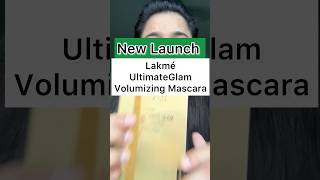 Lakmē ultimate glam volumizing mascara New Launch  lakme mascara lakmemakeup shortsfeed makeup [upl. by Siraved]