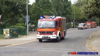 Unwetter 4x LF106 FF Kempen LZ Sankt Hubert [upl. by Haroldson]