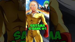 Saitama Becoming The 1 SRank Hero  One Punch Man [upl. by Tingley]